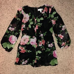 Kids Floral Romper